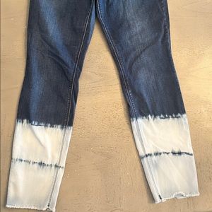 Two tone stretch jeans - Size 10